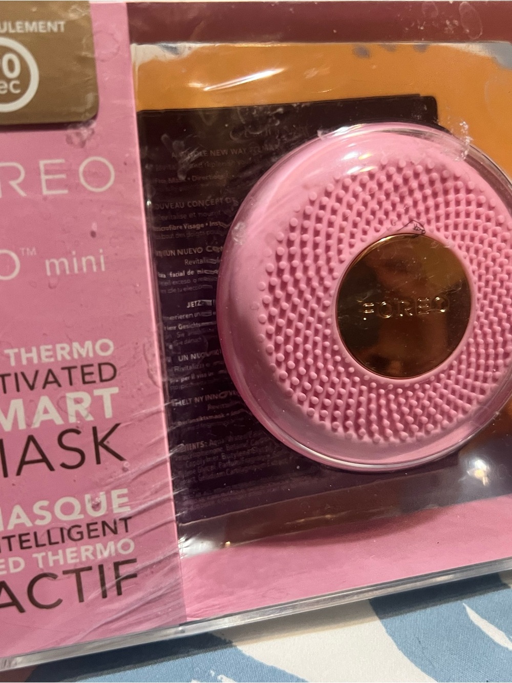 FOREO Mini LED Thermo Activated Smart Mask Kit - Pink